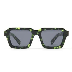 Staunton Post Modern Primitive Eye Protection - Black-Green Tortoise/Black